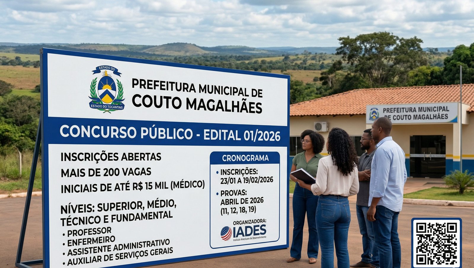 Guia Completo: Concurso Prefeitura de Couto Magalhães – TO (2026)
