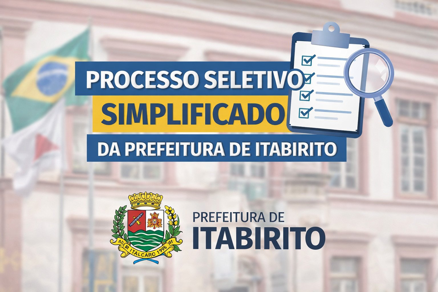 Processo Seletivo Simplificado da Prefeitura de Itabirito – Edital 001/2026